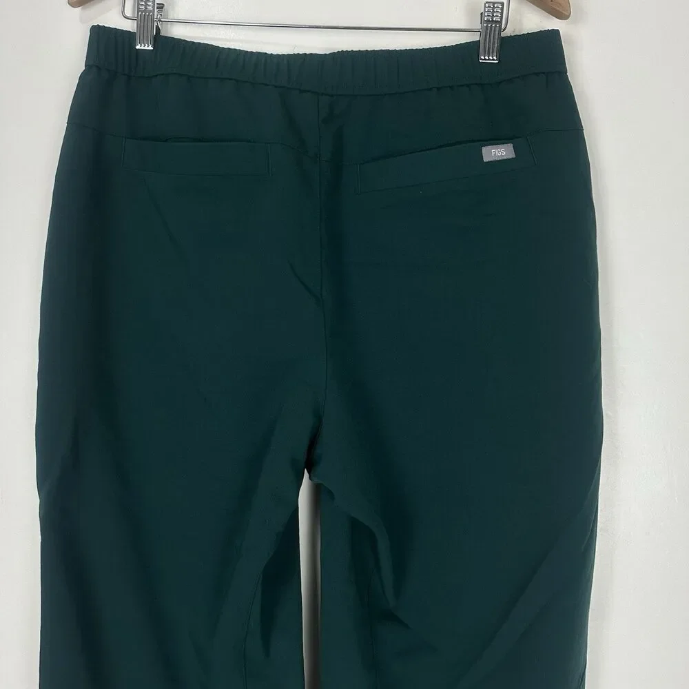 FIGS Men’s Tansen Jogger Limited edition Forest Green Scrub Pants Size L